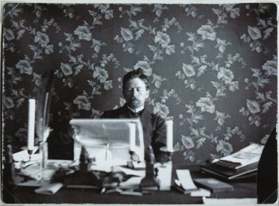 安东·契kh夫（Anton Chekhov），1895-1900年在雅尔塔学习 作者 不明