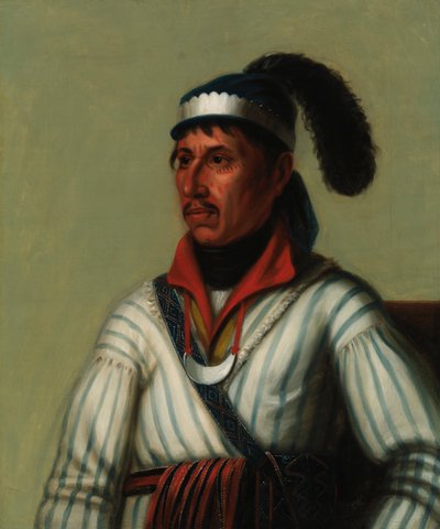Apauly-Tustennuggee，1825年。 作者 不明