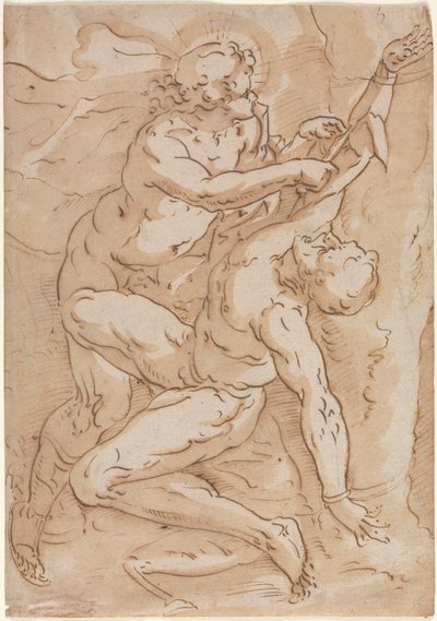 阿波罗（Apollo Flaying）Marsyas，十六世纪。 作者 不明