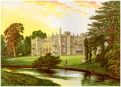 沃里克郡的Arbury Hall，Newdegate家族的住所，c1880 作者 不明