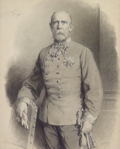 奥地利大公爵卡尔·路德维希（Karl Ludwig），1833年至1896年，奥地利。 作者 不明