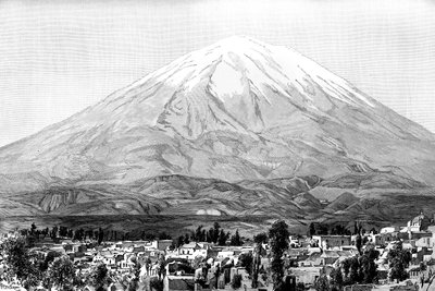 秘鲁阿雷基帕和米斯蒂山，1895年 作者 不明