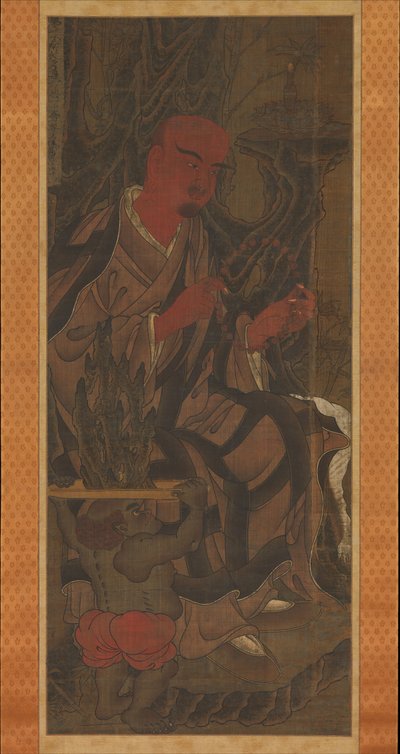 Arhats，14世纪末。 作者 不明