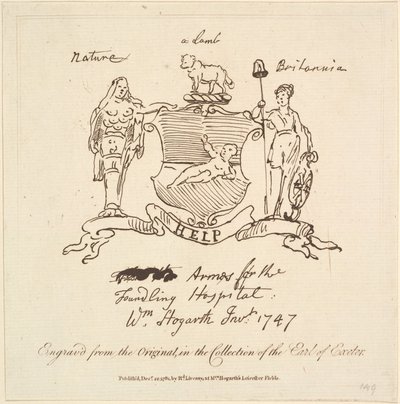 1781年12月22日为铸造医院的武器。 作者 不明