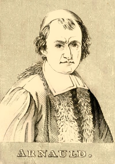 阿尔纳尔德（Arnauld），1612-1694，1830年。 作者 不明