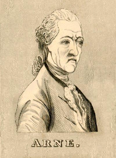 Arne，1710-1778，1830。 作者 不明