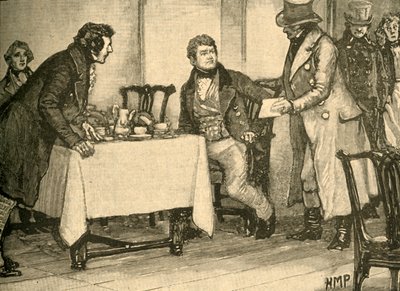 爱尔兰政客和国会议员Daniel OConnell被捕，1830年至1890年。 作者 不明