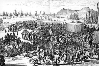 1688年11月5日，奥兰治·威廉（William of Orange）抵达英国 作者 不明