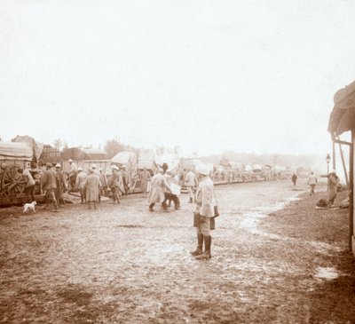 到达法国北部Revigny，c1914-c1918 作者 不明