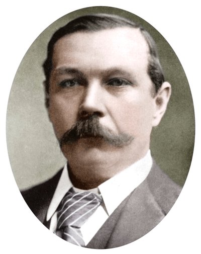 苏格兰作家亚瑟·柯南·道尔（Arthur Conan Doyle），c1900年 作者 不明