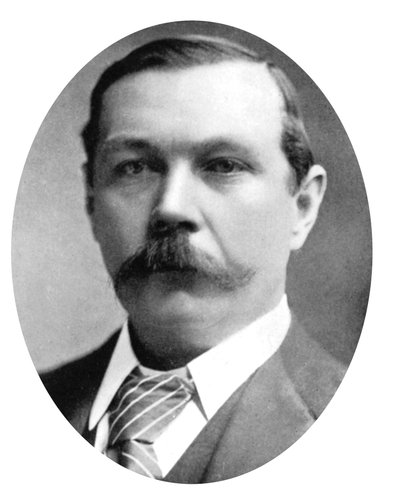 苏格兰作家亚瑟·柯南·道尔（Arthur Conan Doyle），c1900年 作者 不明