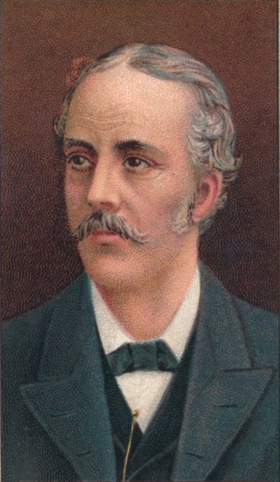 亚瑟·詹姆斯·巴尔弗（Arthur James Balfour），1848-1930年，苏格兰出生的英国政治家和哲学家，1906年 作者 不明