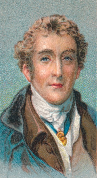 亚瑟·韦尔斯利（Arthur Wellesley），惠灵顿公爵1769年至1852年，英国士兵和政治家，1924年 作者 不明