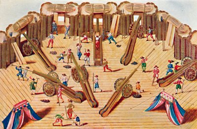 在工作MS的炮兵。加。 1903年5月26日 作者 不明