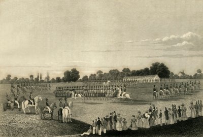 约曼骑兵的阿伦德尔和布朗伯部队，1835年。 作者 不明