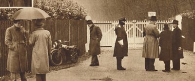1936年，在贝尔维德雷堡（Fort Belvedere）的盖茨（Gates） 作者 不明