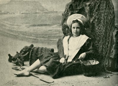 1902年在海边。 作者 不明