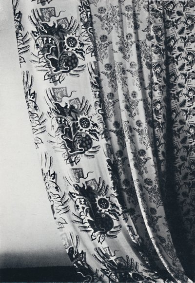 Atelje Miln-一组来自瑞典的块状印花织物，1940年 作者 不明