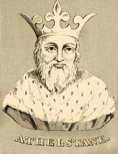 Athelstane，c894-939，1830年。 作者 不明