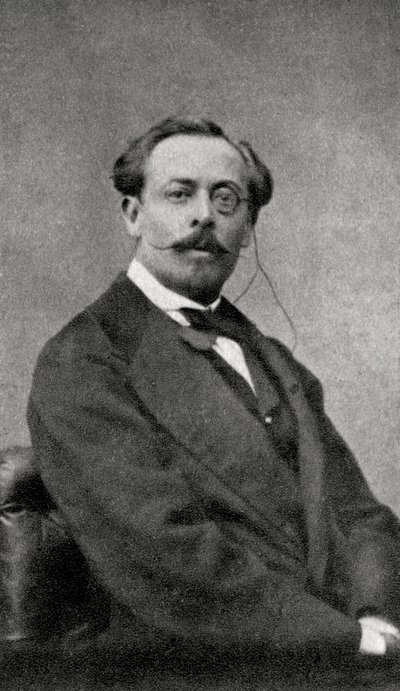 法国作家兼记者Aurelien Scholl，1868年 作者 不明