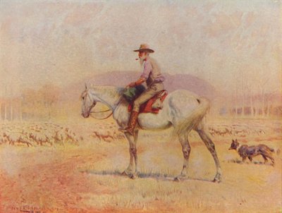 澳大利亚绵羊农，1924年 作者 不明