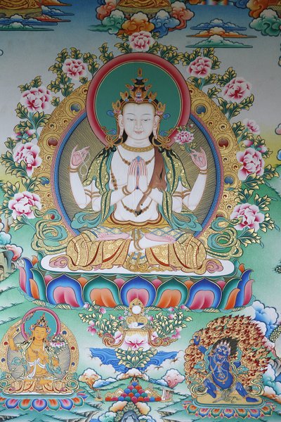 Avalokitesvara, buddha of compassion, Kathmandu, Nepal 作者 不明