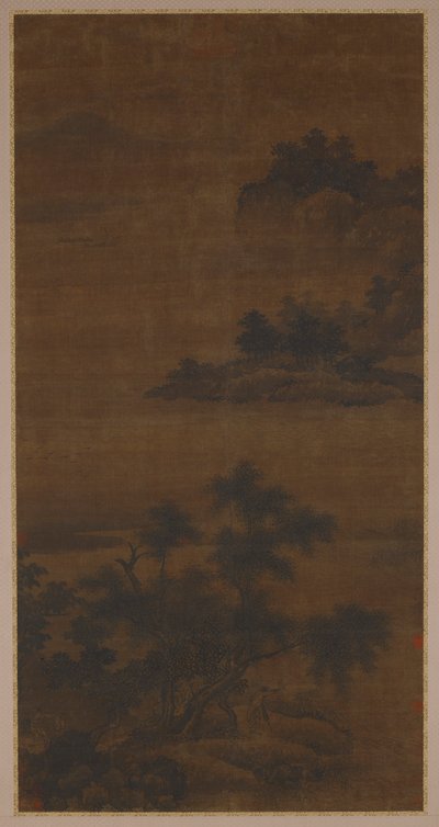 等待渡口，明朝，16世纪。 作者 不明