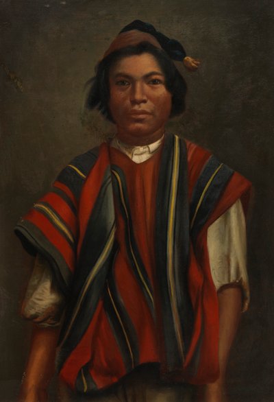 艾马拉青年，约1890-1892年。 作者 不明