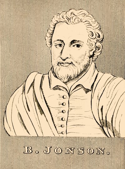 琼森（B. Jonson），c1572-1637，1830年。 作者 不明