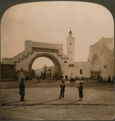 Bab el-Hathera，突尼斯，突尼斯，1901年 作者 不明