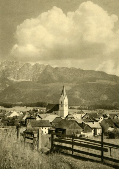 奥地利施蒂里亚州Bad Mitterndorf，约建于1935年。 作者 不明