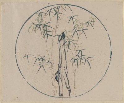 竹与岩，1368-1644年。 作者 不明