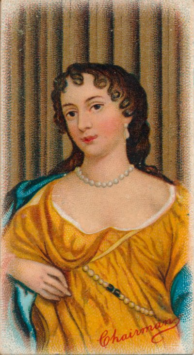 芭芭拉·帕尔默·尼·维利尔斯（Barbara Palmer nee Villiers），克利夫兰第一公爵夫人，卡斯尔梅因伯爵夫人16401709，1912年 作者 不明