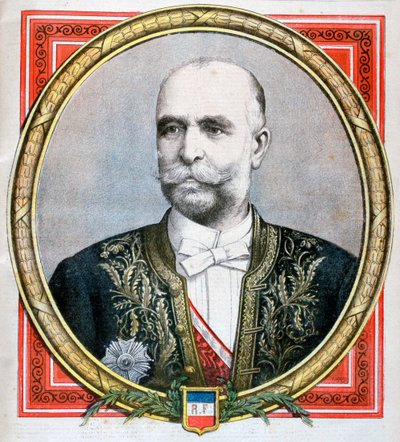 1894年，法国驻伦敦大使库尔男爵（Baron de Courcel） 作者 不明