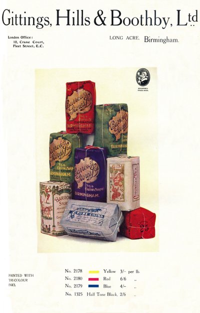Barrows Stores Ltd.广告，1910年 作者 不明