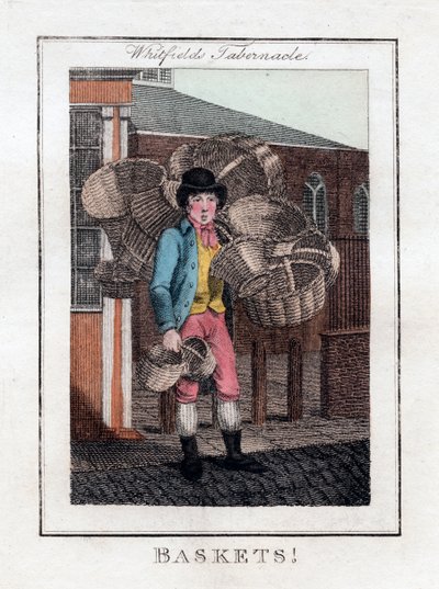 篮子！，惠特菲尔德会幕，伦敦，1805年 作者 不明