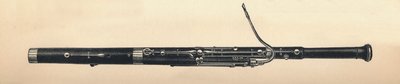 巴松管，1895年。 作者 不明