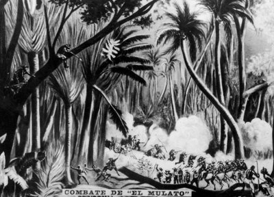 1895年，1920年代的古巴独立战争时期的战斗 作者 不明
