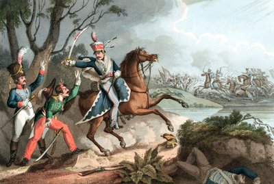 1811年5月16日，半岛战争，阿尔布埃拉战役1817 作者 Unbekannt