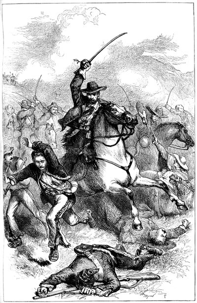 墨西哥布埃纳维斯塔战役，1847年c1880年 作者 不明