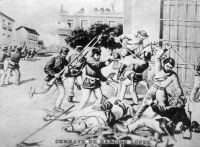 卡德纳斯战役，1850年，1920年代 作者 不明
