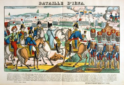 耶拿战役，1806年10月14日，c1835 作者 不明