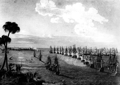 尼罗河战役，1798年8月1日，十九世纪 作者 不明