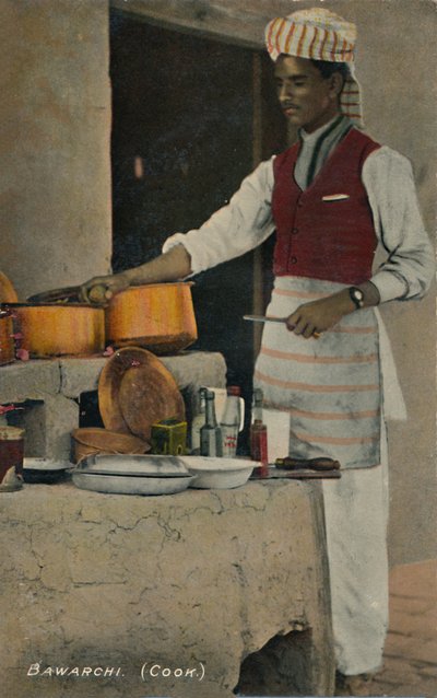 巴沃基·库克（Bawarchi Cook），摄于1910年。 作者 不明