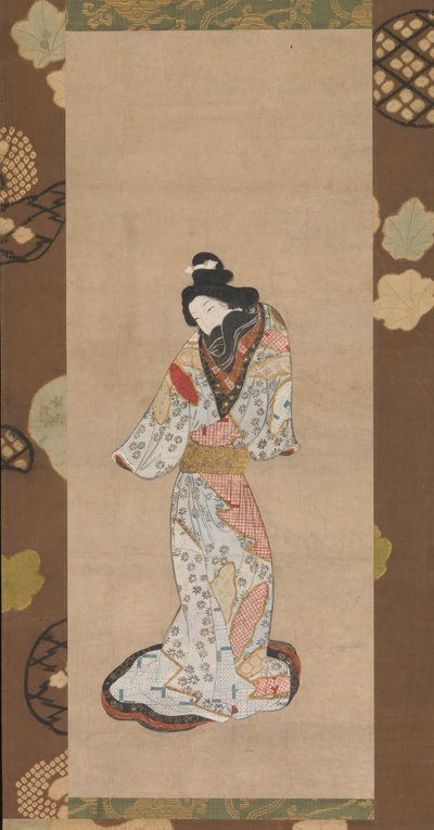 Kanbun时代的美丽，17世纪晚期。 作者 不明