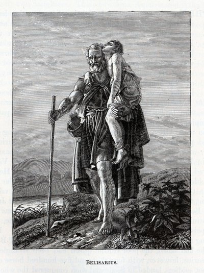 贝利萨留，1882年 作者 不明