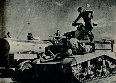 班加西前进，1942年至1944年 作者 不明