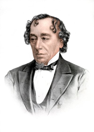 本杰明·迪斯雷利（Benjamin Disraeli），19世纪英国政治家和文学家，1905年 作者 不明