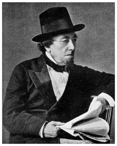 本杰明·迪斯雷利（Benjamin Disraeli），英国政治家，19世纪，1956年 作者 不明