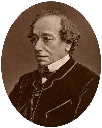 本杰明·迪斯雷利（Benjamin Disraeli），比肯斯菲尔德伯爵，总理，1881年 作者 不明